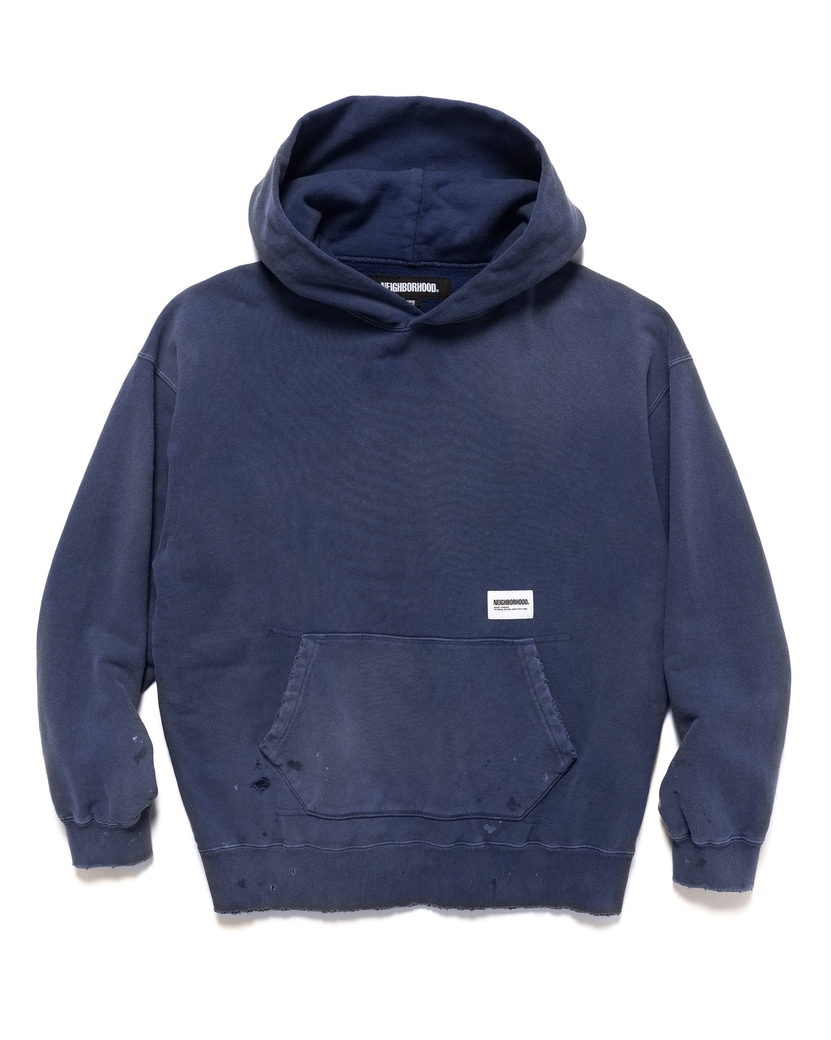 Damage Sweatparka LS Navy