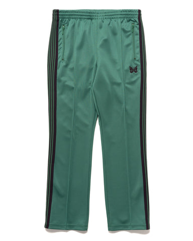 Narrow Track Pant - Poly Smooth Emerald | HAVEN