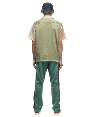 Narrow Track Pant - Poly Smooth Emerald | HAVEN