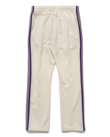 Narrow Track Pant - Poly Smooth Ice White | HAVEN