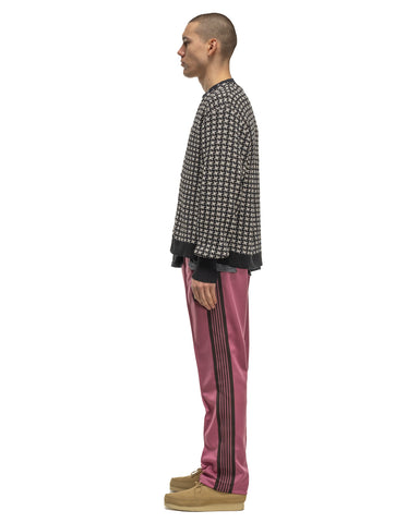 Narrow Track Pant - Poly Smooth Smoke Pink | HAVEN