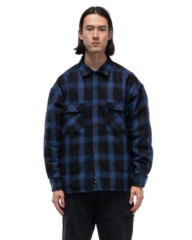 22AW NEIGHBORHOOD BUFFALO CHECK SH LS WN - www