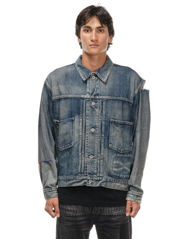 新品 Lサイズ／NEIGHBORHOOD DENIM KF JK . CO grupoalema.com.br