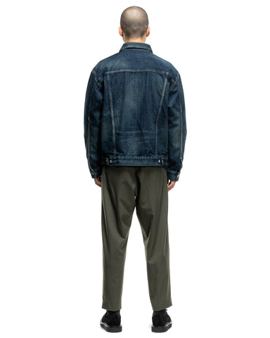 Washed Denim Type-4 Jacket Indigo | HAVEN