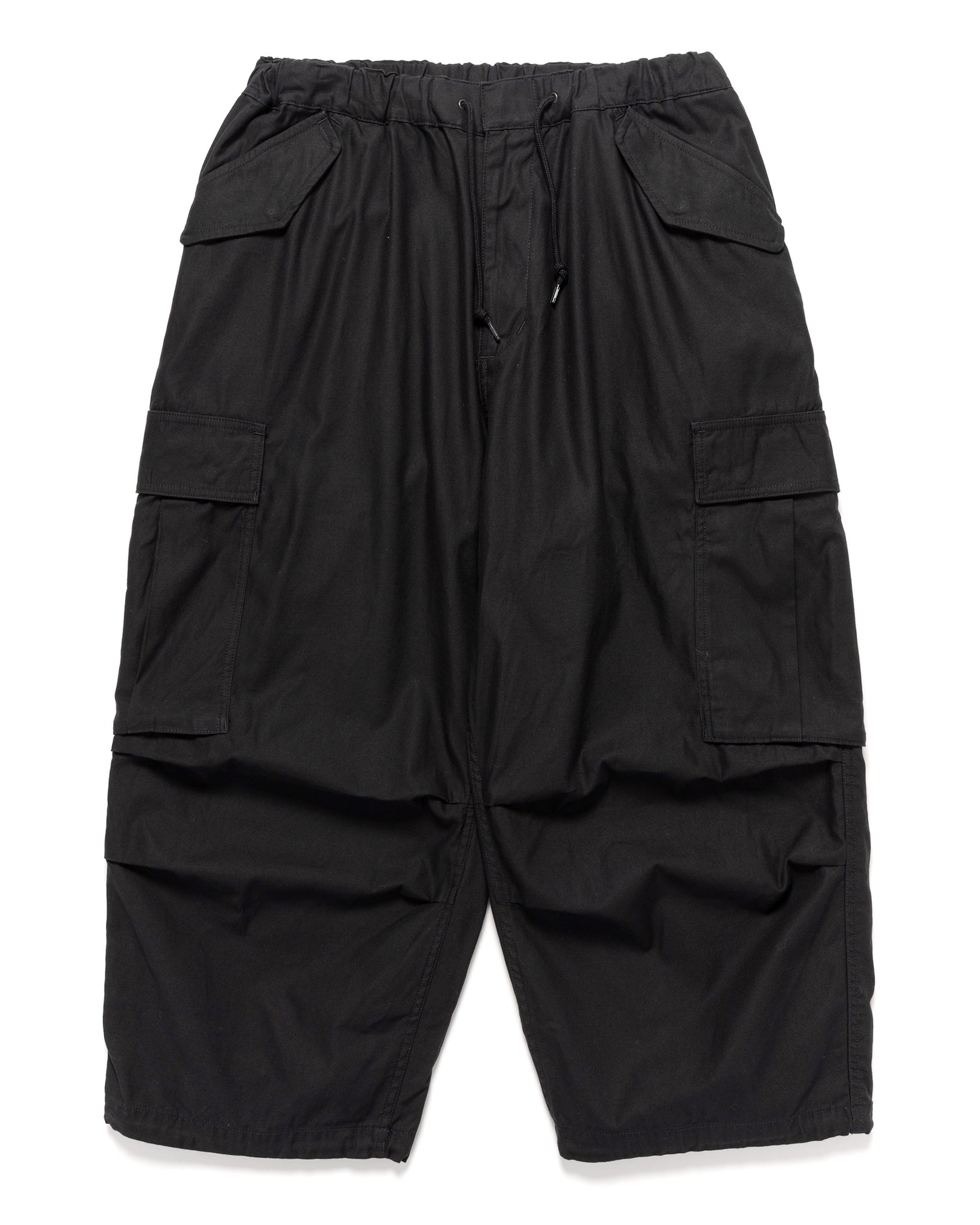 ボトムスス単品 ネイバーフッド WIDE CARGO SHORTS BLACK