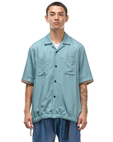 送関込 sacai Cotton Twill Bowling Shirt サカイ | medicine.hiro ...