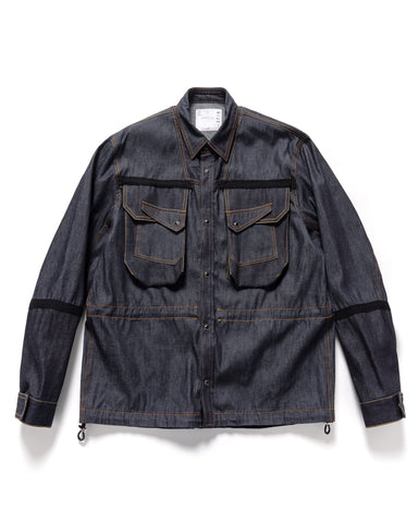 送関込 sacai Denim x Padded Blouson 20aw - 通販 - pastorus.com