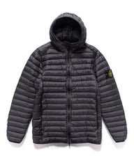 THE SHISHIKUI DOWN JACKET / LUSTER BLACK-