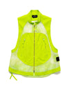 Distorted Ripstop Organza-TC Vest Pistachio