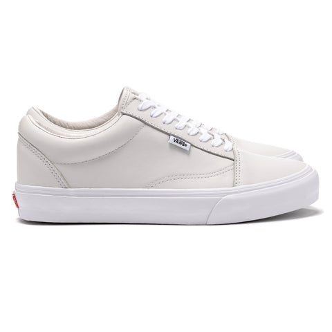 vans vault old skool white leather