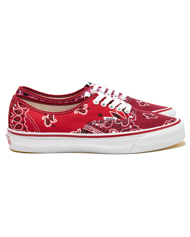 vans vault red