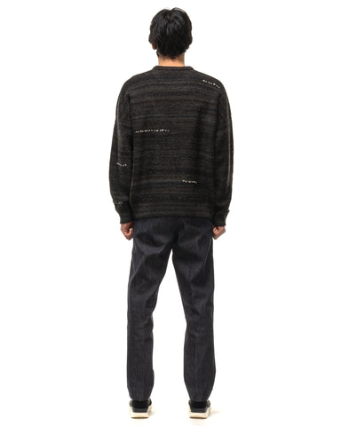 新品未使用VISVIM AMPLUS CREW L/S GRADIENT HAND-KNIT ICT JOURNEYMAN