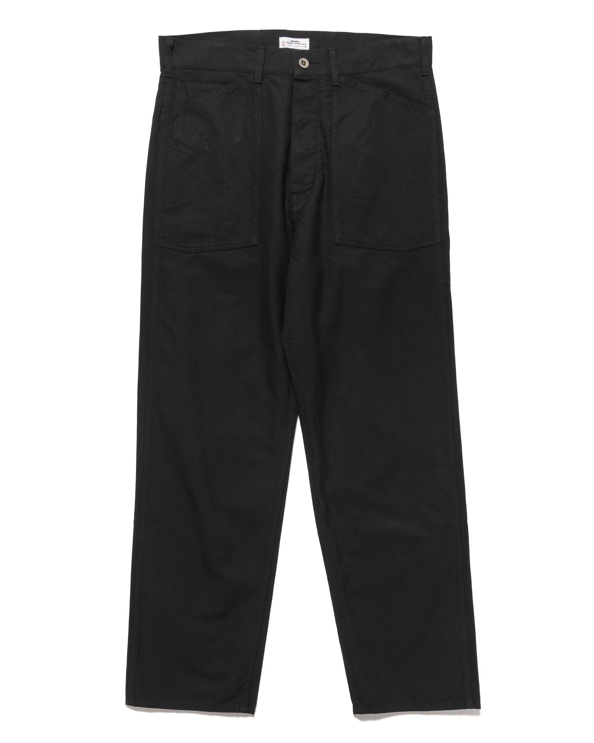 Carpenter Jeans Black Cotton Twill