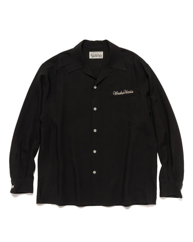 50'S Shirt L/S (Type-2) Black | HAVEN