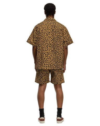 GRAMICCI / Leopard Open Collar Shirt Beige | HAVEN