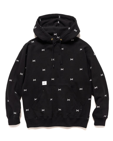 WTAPS ACNE HOODY BLACK CROSS BONES | labiela.com