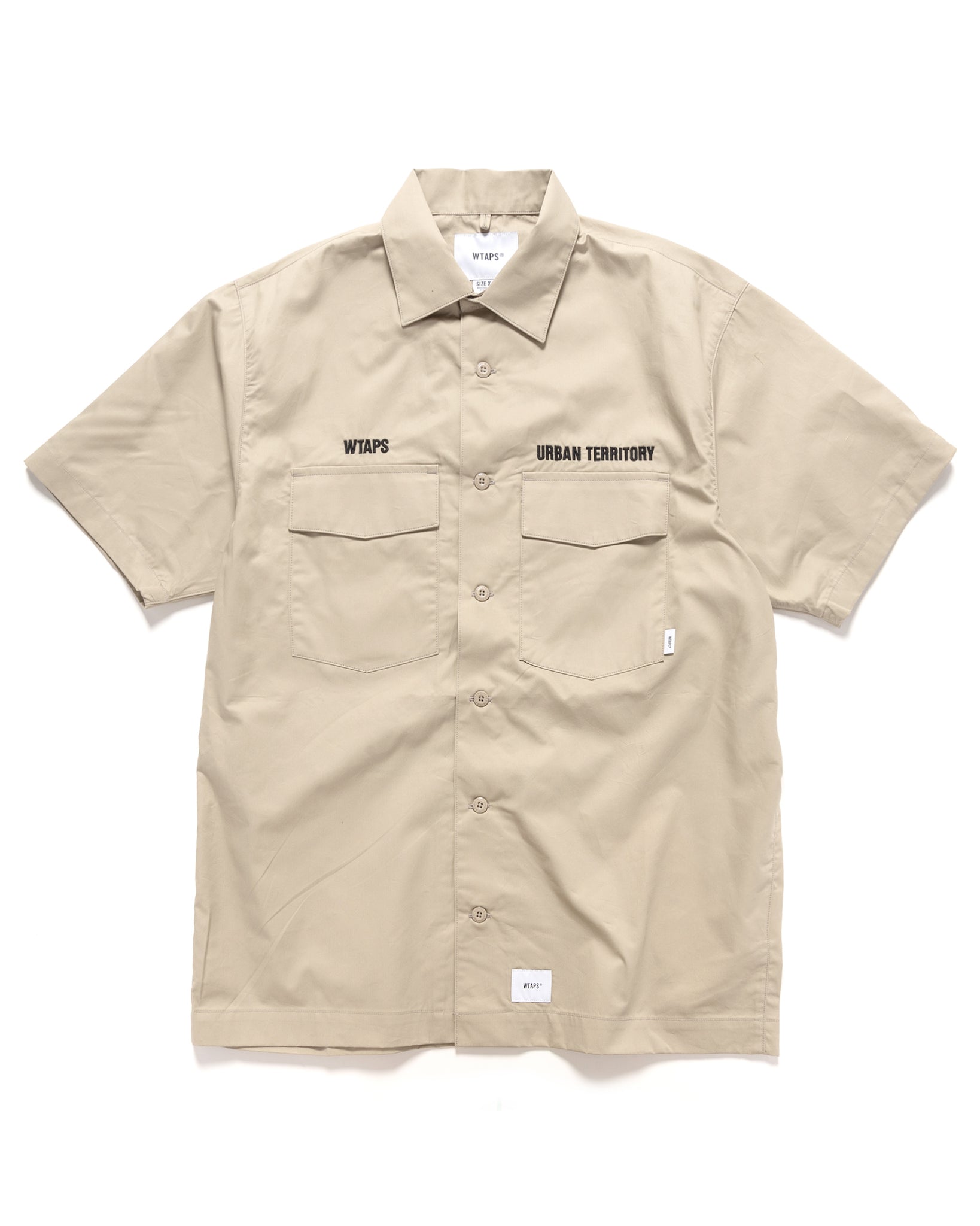 22SS WTAPS BUDS SS COTTON.TWILL ベージュ L | www.stylos.com.br