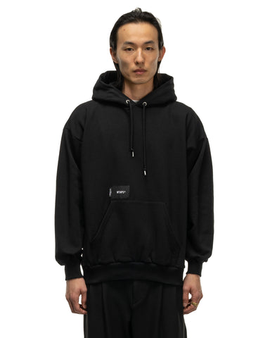 WTAPS CRST HOODY COTTON BLK L