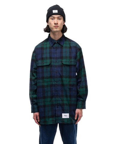 M WTAPS DECK LS COTTON. FLANNEL TEXTILEトップス - シャツ