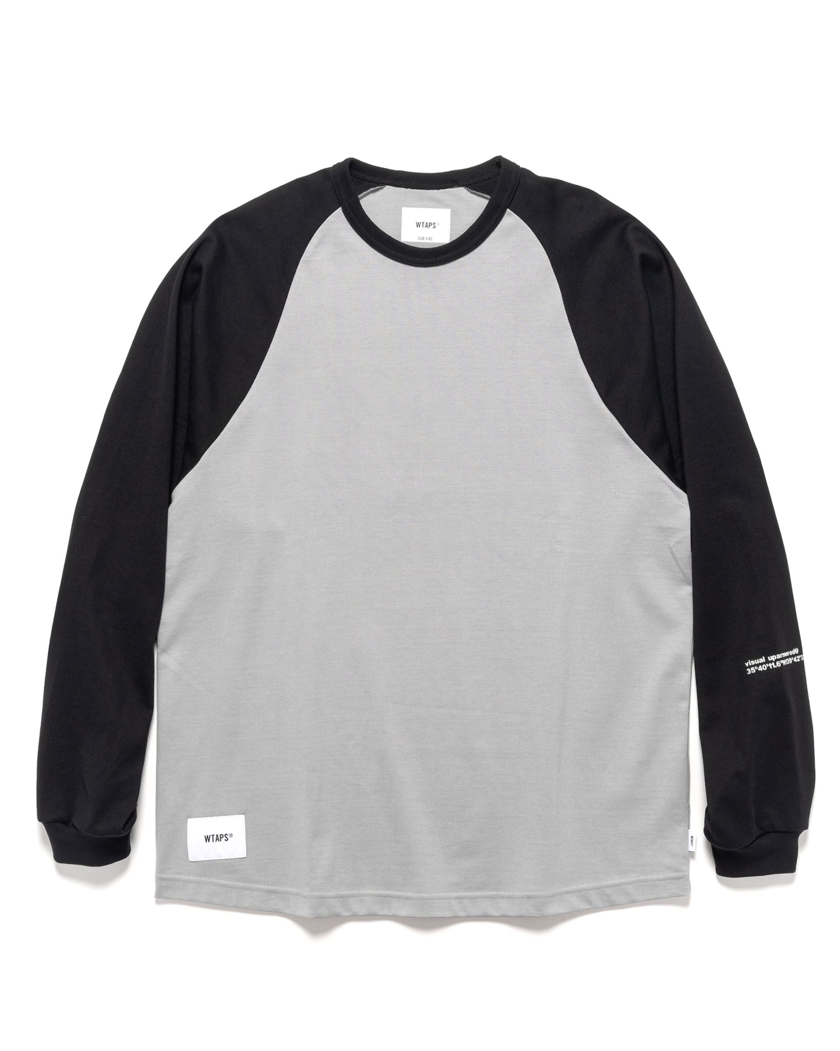 WTAPS 22SS IAN RAGLAN BROWN × WHITE トップス Tシャツ/カットソー(七