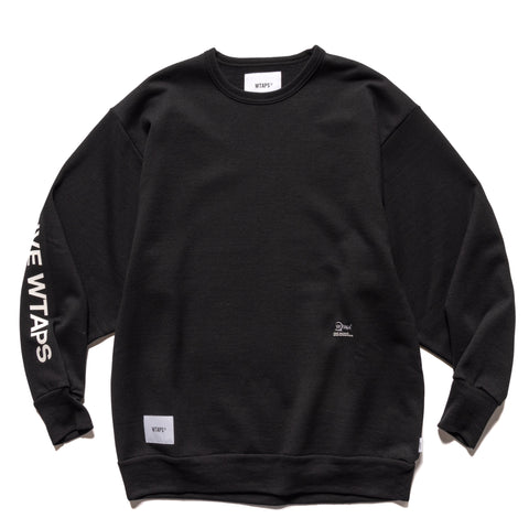 WTAPS 18AW RIPPER 02 SWEATSHIRT.COPO Ｌカラーブラック