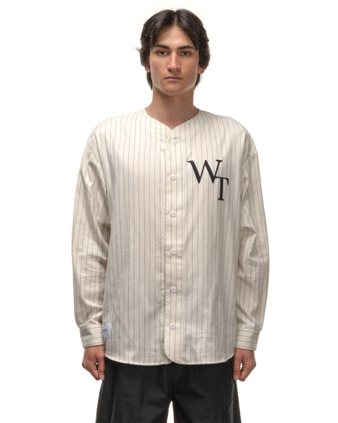 WTAPS LEAGUE LS COTTON. FLANNEL. STRIPE rsuganesha.com