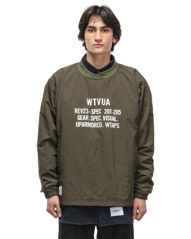 新色登場 WTAPS [Pre-owned] Twill/Olive SMOCK WTAPS LS COTTON ...