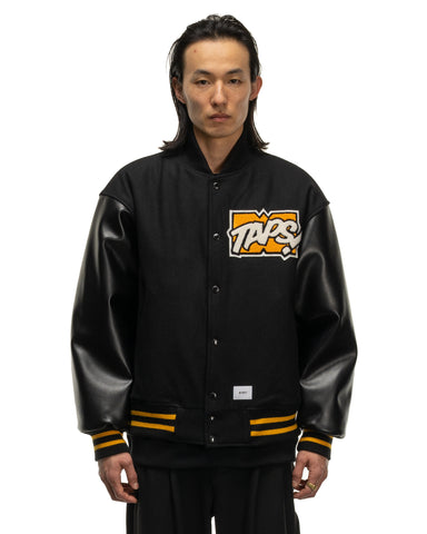 WTAPS VARSITY/JACKET. WOOL. MELTON. TOON