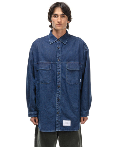 22AW WTAPS WCPO 01 LS COTTON DENIM Mサイズ - シャツ