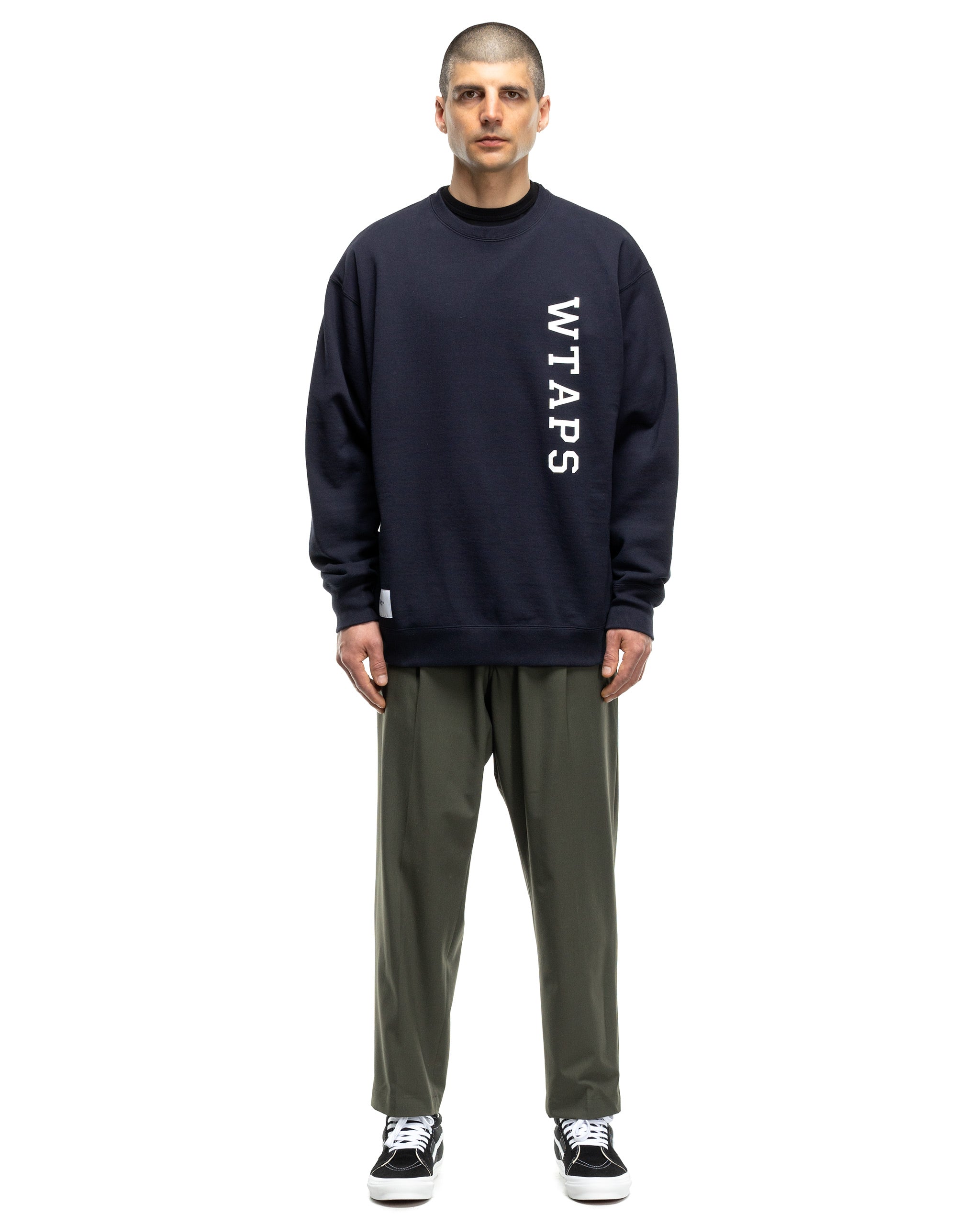 23SS WTAPS DESIGN01 HOODY COTTON COLLEGE-