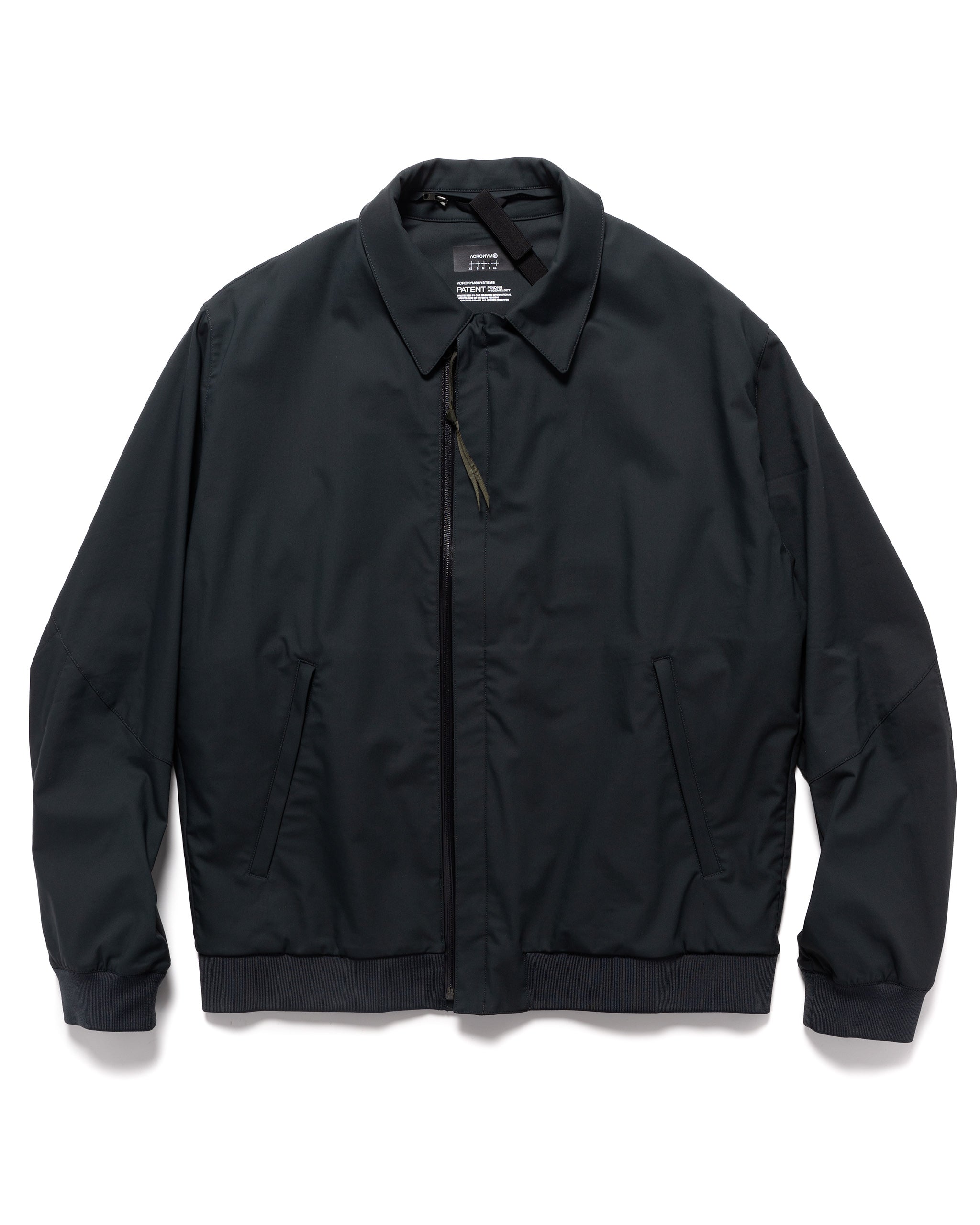 J111TS-CH Micro Twill Tec Sys Jacket Schwarzgrun