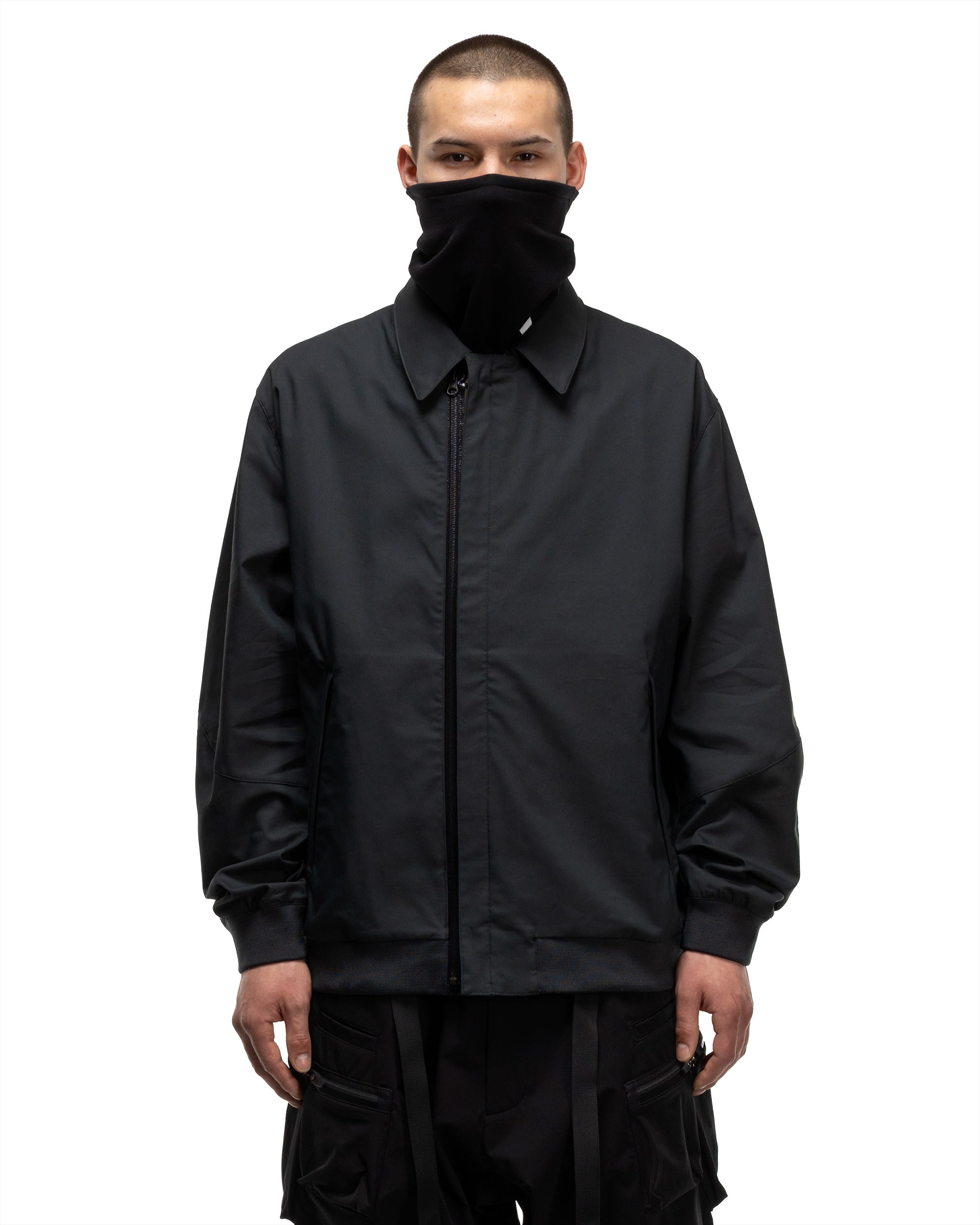 J111TS-CH Micro Twill Tec Sys Jacket Schwarzgrun