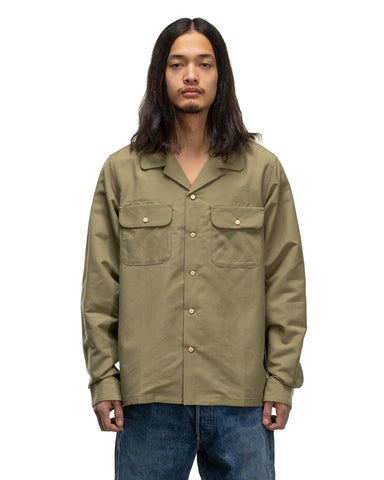 Boomer Shirt L/S (W/L) Olive | HAVEN