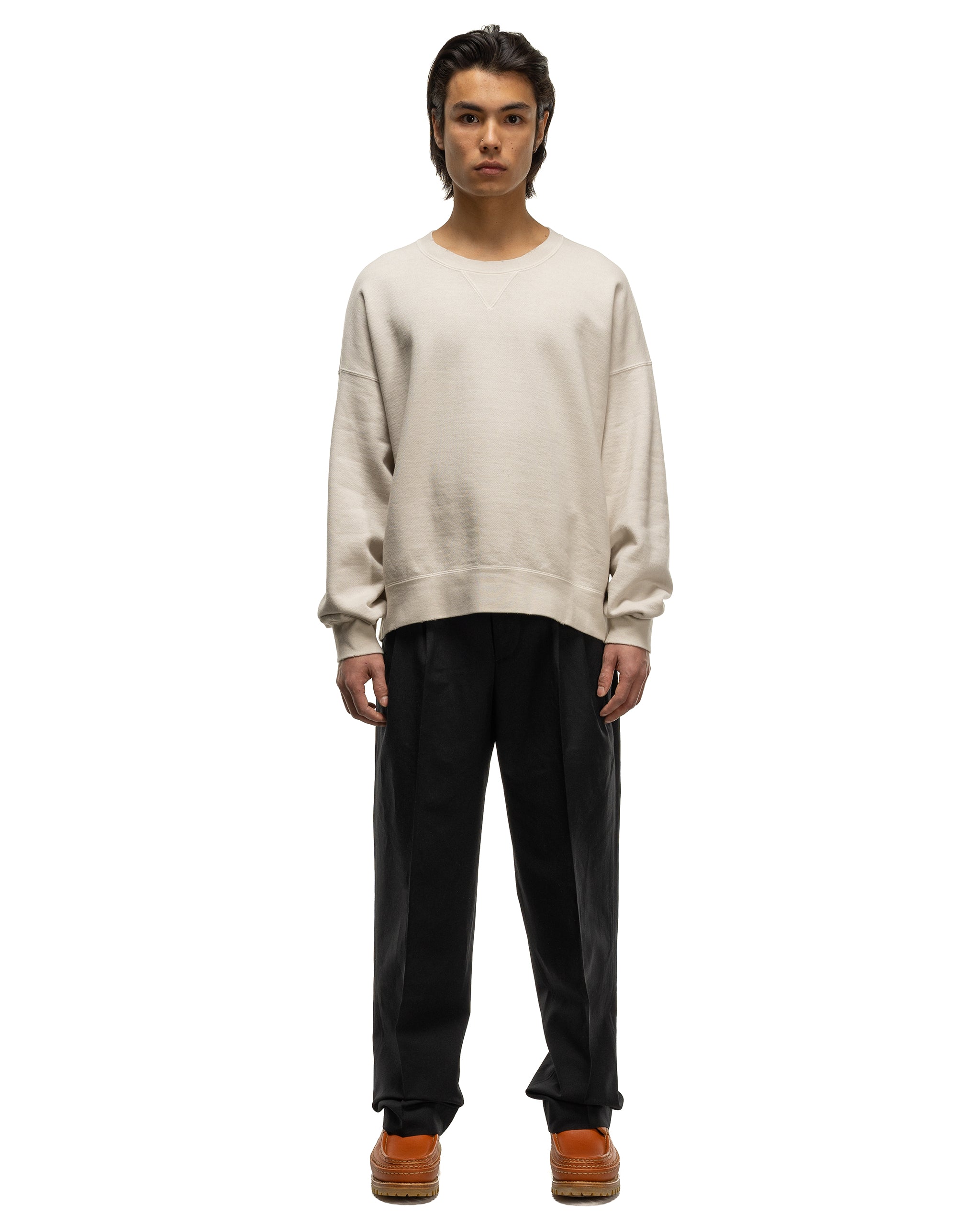 Amplus Sb Sweat L/S (U.D.) Off White