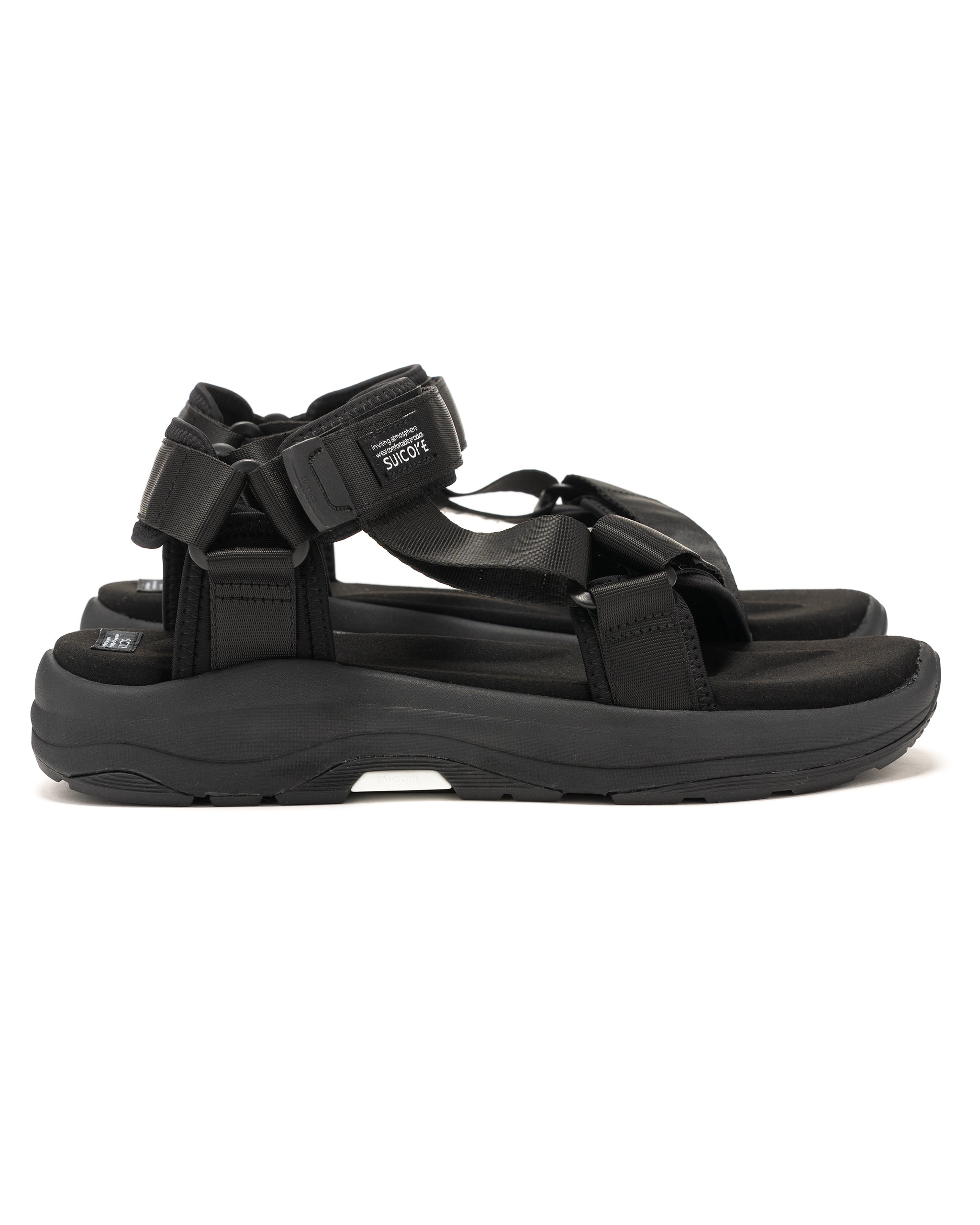 Nh x Island Slipper . Leather Sandal Black | HAVEN