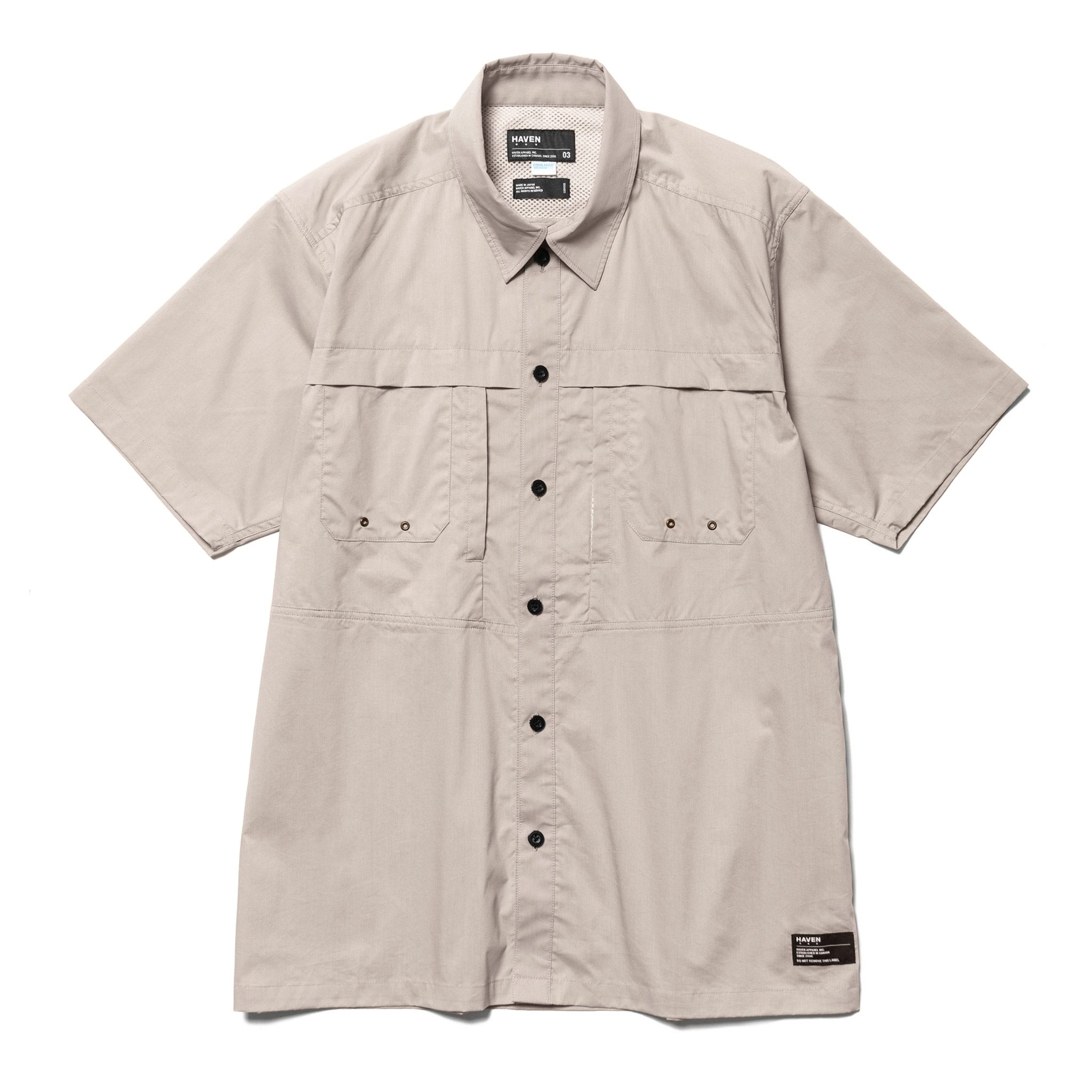 Bowling Shirt SS Grey | HAVEN