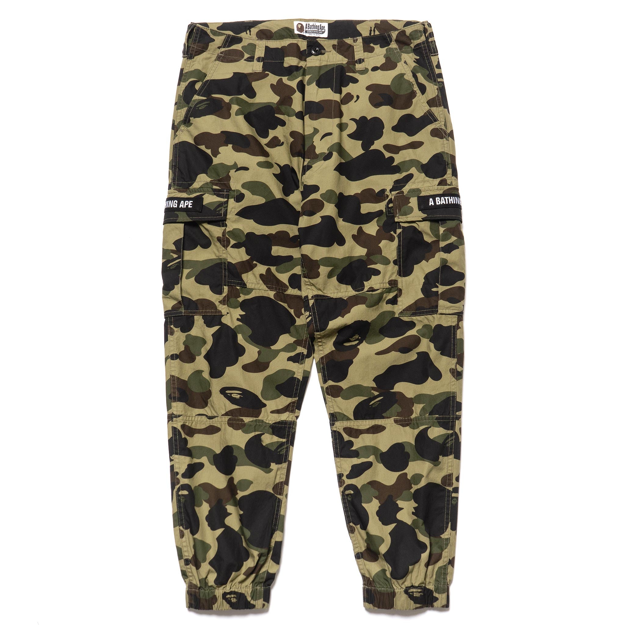 bape camo joggers