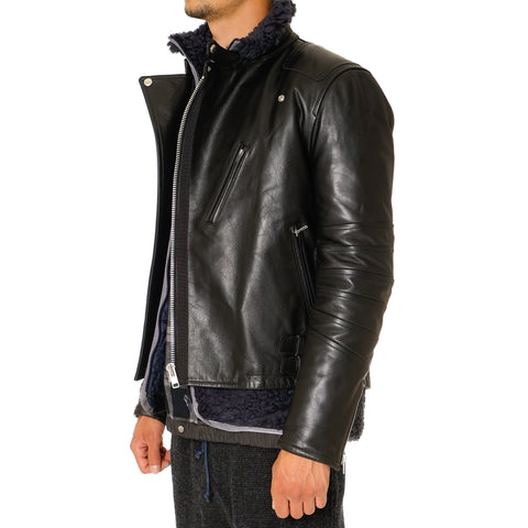 Leather Riders Jacket with Removable Vest Liner – HAVEN