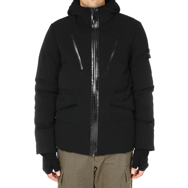 Water Repellent Wool Mid-Length Jacket - Down Filled – HAVEN