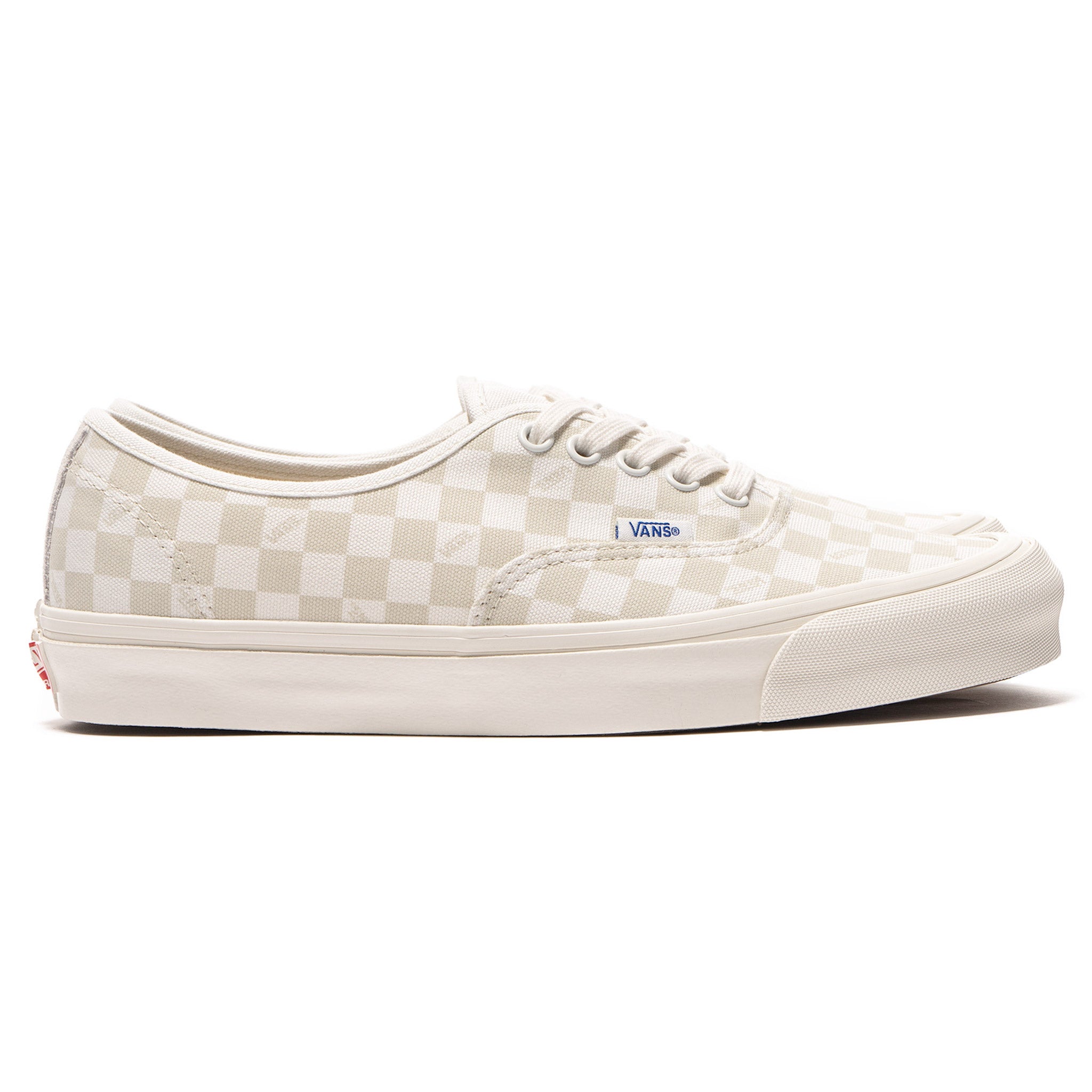 vans authentic checkerboard marshmallow