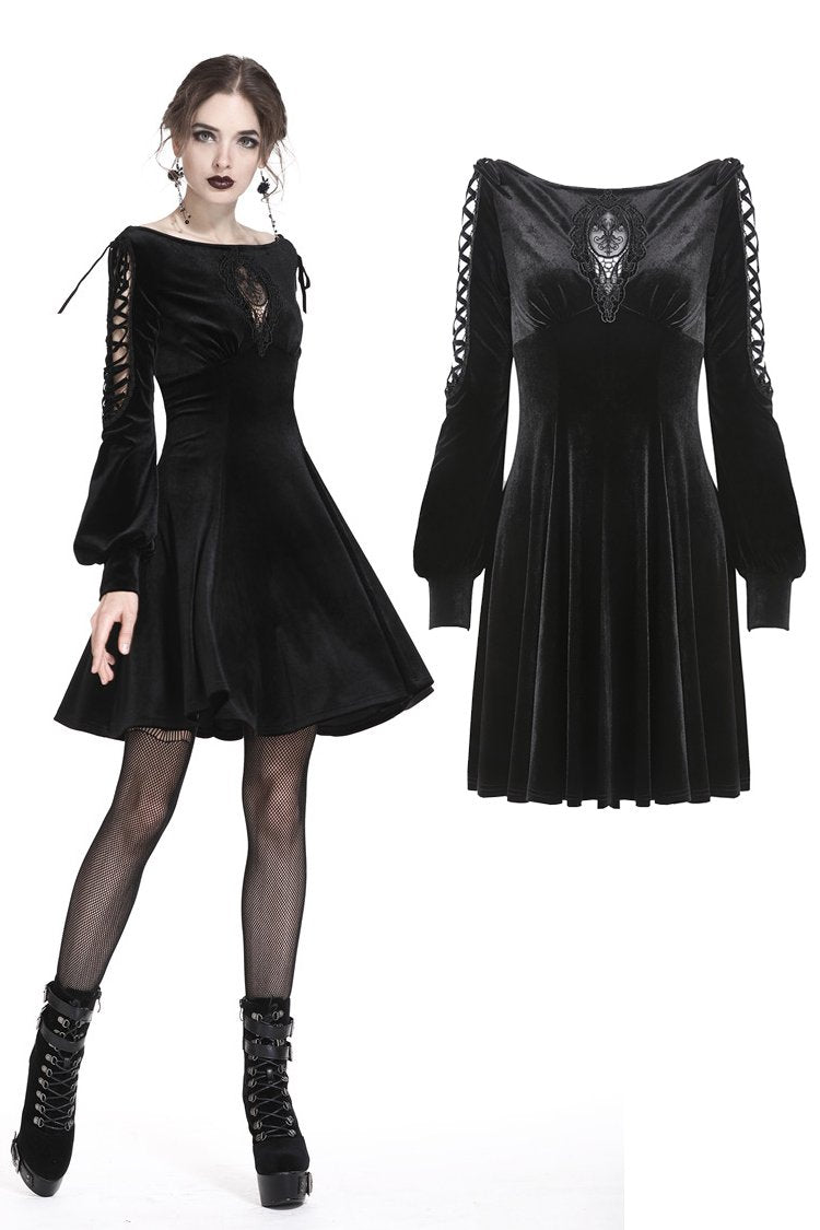 gothic midi dress