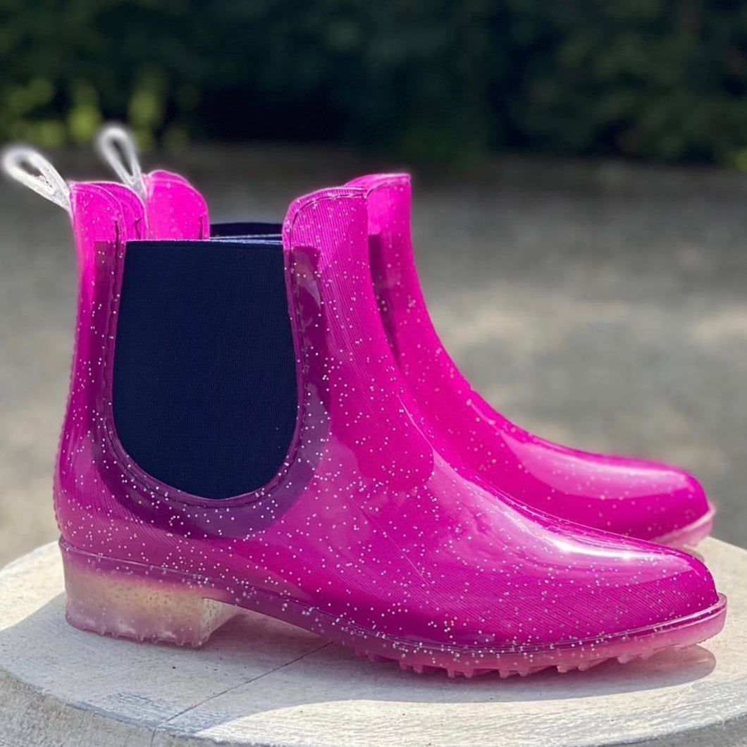 pink jodhpur boots