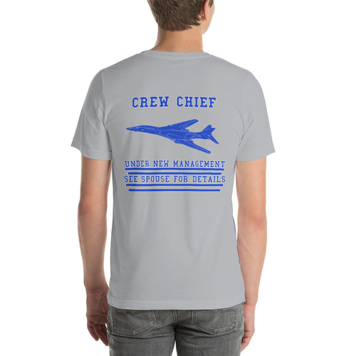 AF B-1 Retired Crew Chief New Logo T-Shirt