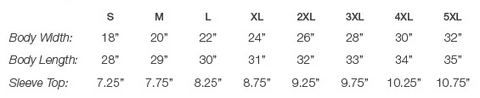 Size Chart for the Death of Socrates I Drank What T-Shirt