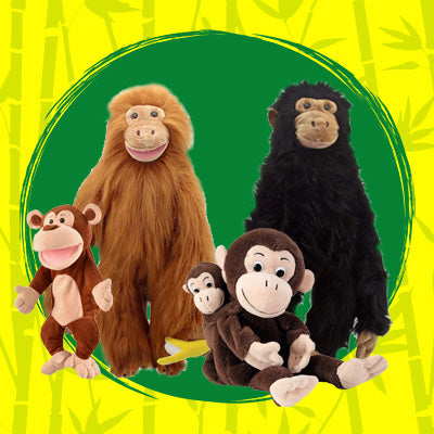 Marionnette - Bébé orang-outan - Folkmanis – Veille sur toi