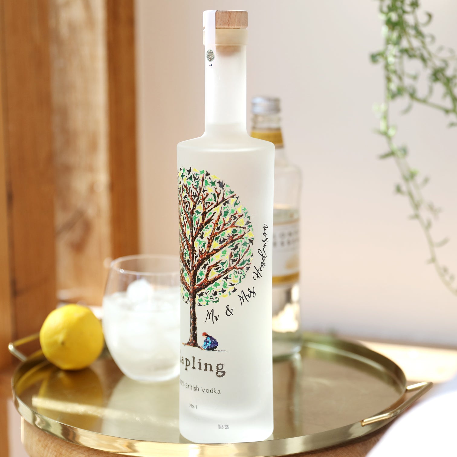 Personalised Sapling Vodka