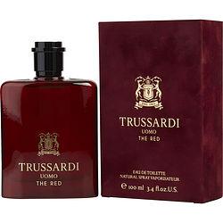 TRUSSARDI UOMO THE RED by Trussardi - EDT SPRAY 3.4 OZ
