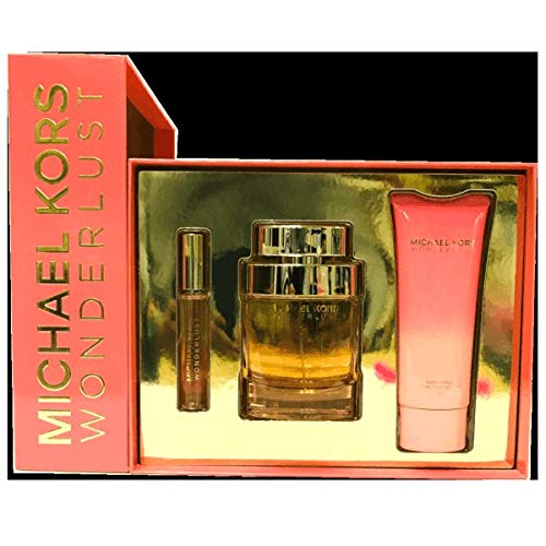 Michael Kors Wonderlust by Michael Kors 3 Piece Gift Set  Oz Eau –  Perfume Lion