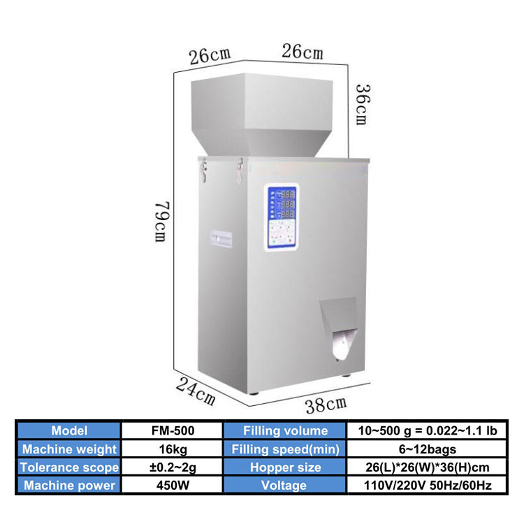 weigh filler machine