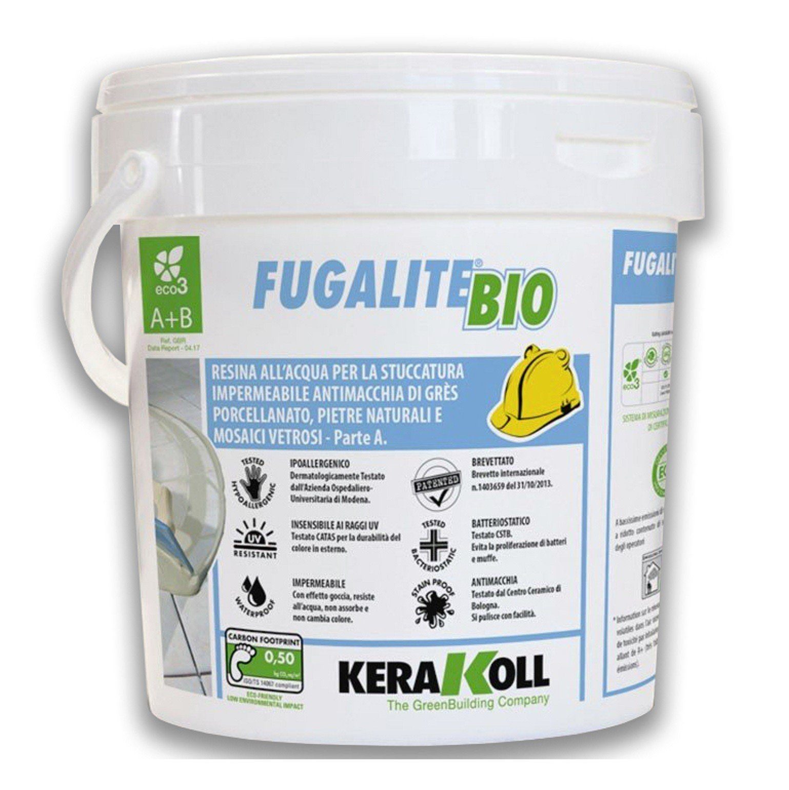 KERAKOLL 08013 FUGALITE BIO Resina para Rejuntado Blanco 3 kg